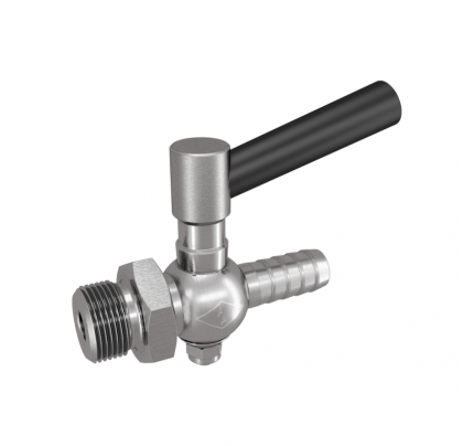 Variosan Stainless Steel Lockable Ball Drain Valve with Hose Screw Connection