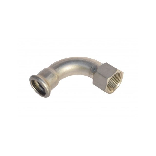 Pressfittings 90° Bend with female thread
