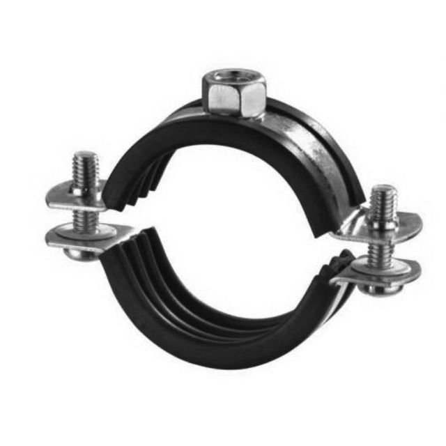 Pipe Clamp EPDM rubber linings according to DIN 4109